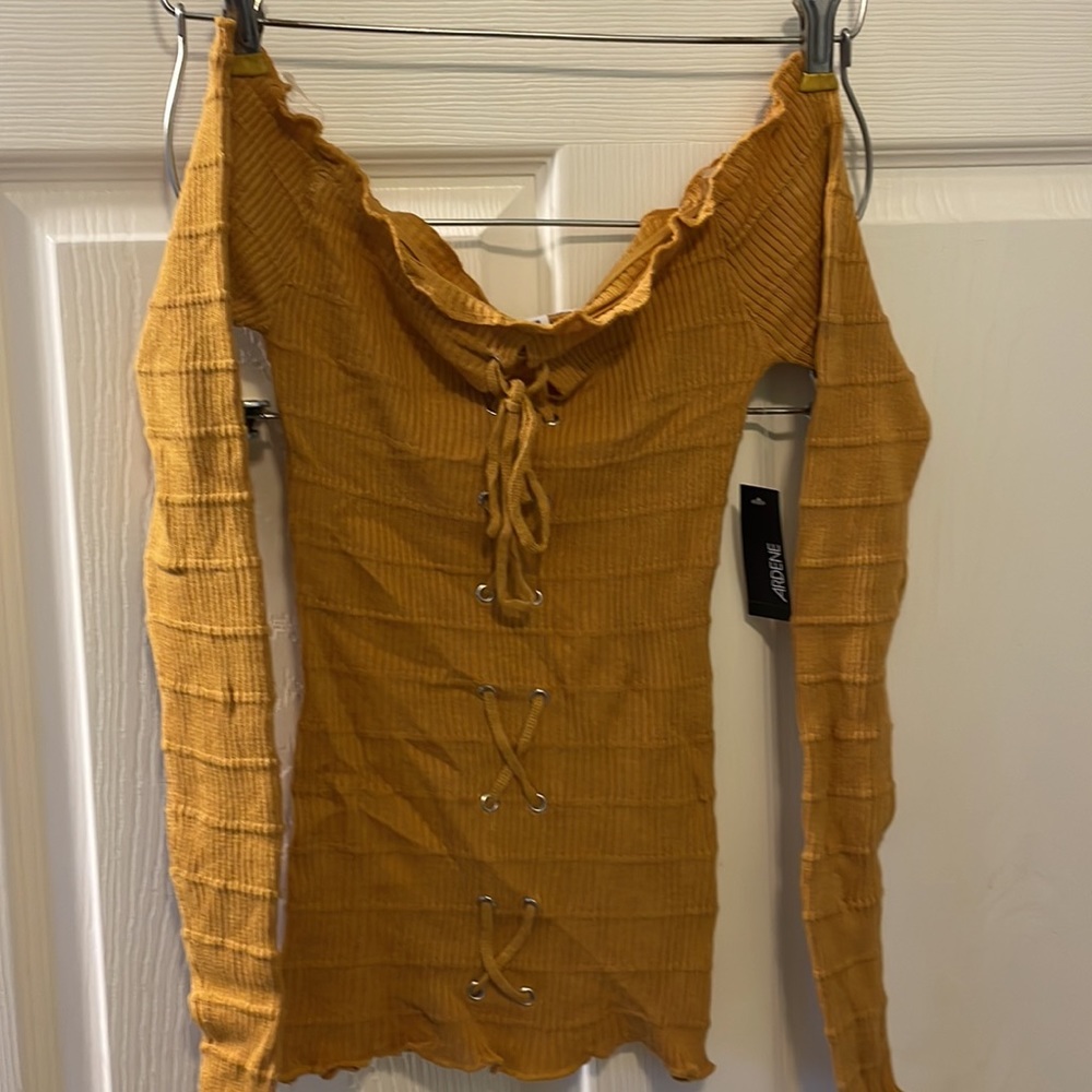 Ardenelove long sleeved stretchy top multiple size choices
